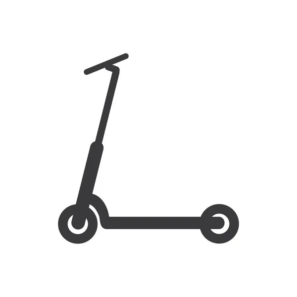 Scooter Ikon Vektor Koncepció Illusztráció Tervezés — Stock Vector