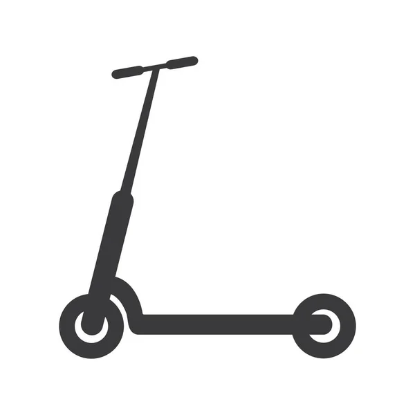 Scooter Ikon Vektor Koncepció Illusztráció Tervezés — Stock Vector