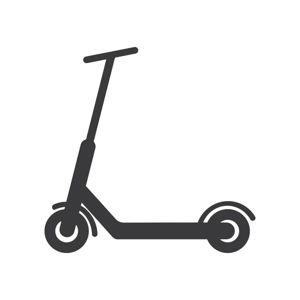 Scooter Ikon Vektor Koncepció Illusztráció Tervezés — Stock Vector