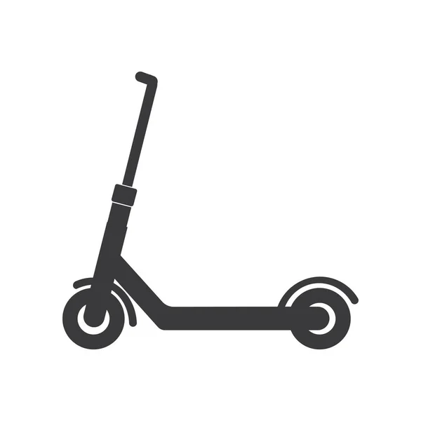 Scooter Ikon Vektor Koncepció Illusztráció Tervezés — Stock Vector