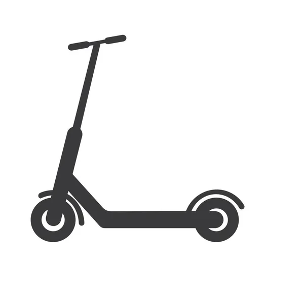 Scooter Ikon Vektor Koncepció Illusztráció Tervezés — Stock Vector