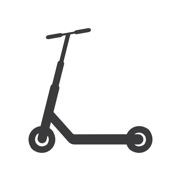 Scooter Ikon Vektor Koncepció Illusztráció Tervezés — Stock Vector