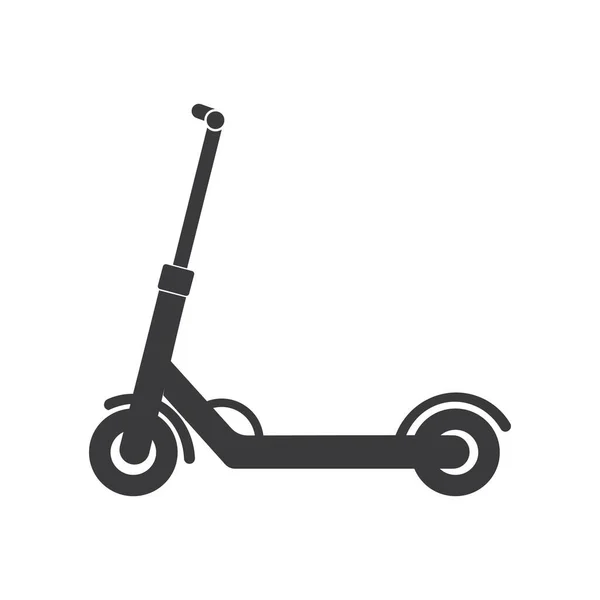 Scooter Ikon Vektor Koncepció Illusztráció Tervezés — Stock Vector