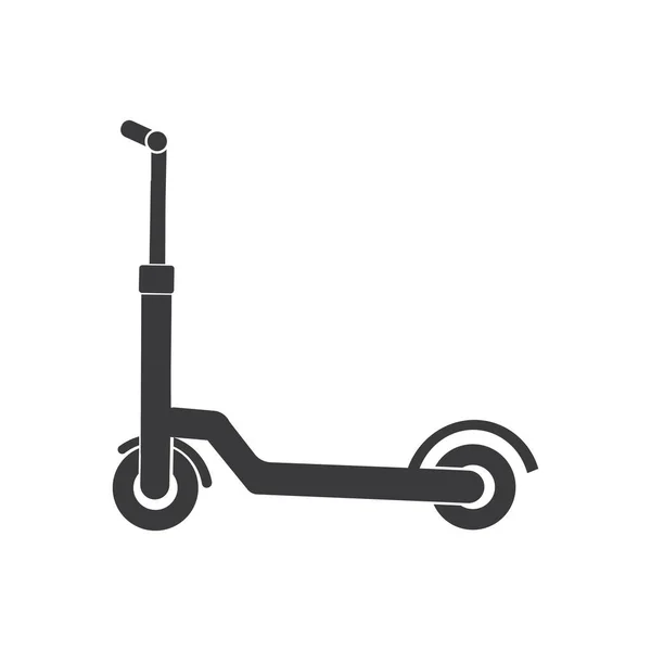 Scooter Simgesi Vektör Konsept Çizim Tasarımı — Stok Vektör