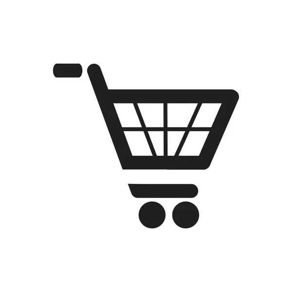 Shopping Cart Vector Icon Illustration Design Templat — 图库矢量图片