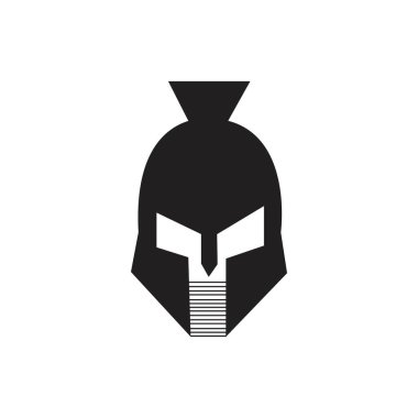 Spartalı Gladyatör Logo Şablonu