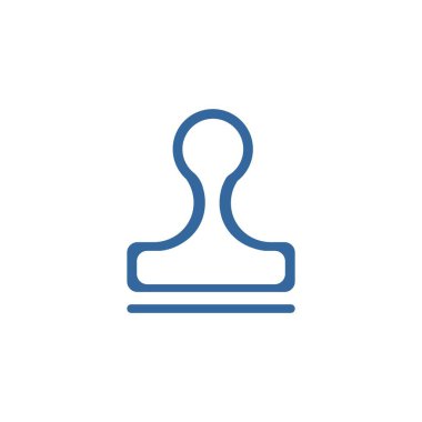 Simge Düz Vektörünü Damgala