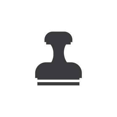 Simge Düz Vektörünü Damgala