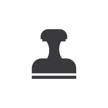 Simge Düz Vektörünü Damgala