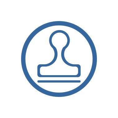 Simge Düz Vektörünü Damgala