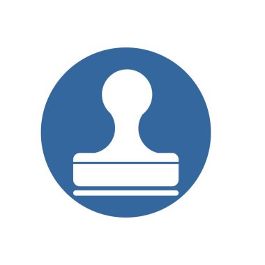 Simge Düz Vektörünü Damgala