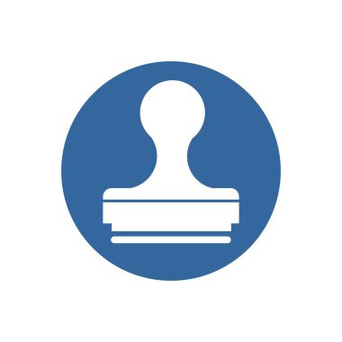 Simge Düz Vektörünü Damgala