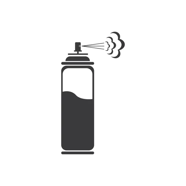 Spray Pintura Vector Ilustración Icono Logo Plantilla Diseño — Vector de stock