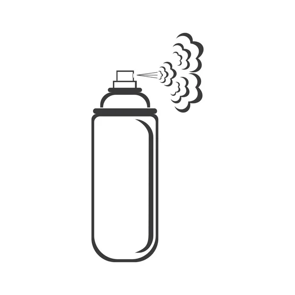 Vernice Spray Vettoriale Illustrazione Icona Logo Modello Design — Vettoriale Stock