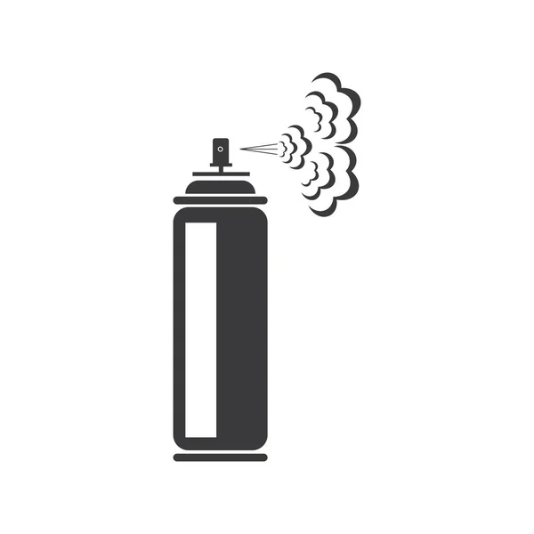 Spray Pintura Vetor Ilustração Ícone Logotipo Modelo Design —  Vetores de Stock