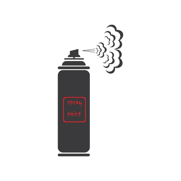 Spray Färg Vektor Illustration Ikon Logotyp Mall Design — Stock vektor