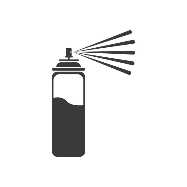 Спрей Фарба Векторна Ілюстрація Значок Логотипу Дизайн Шаблону — стоковий вектор
