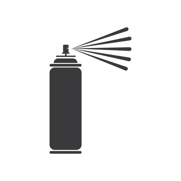 Spray Farbe Vektor Illustration Symbol Logo Vorlage Design — Stockvektor