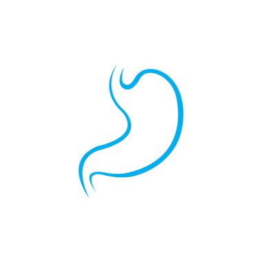 Mide Simgesi Vektör İllüstrasyon şablonu