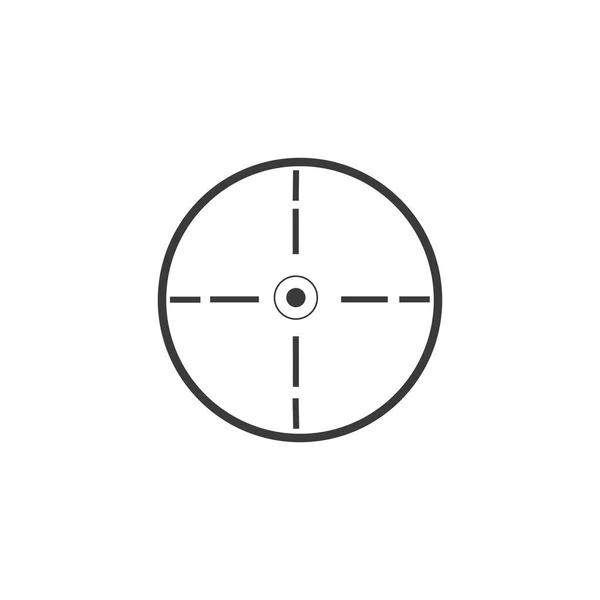 Focus Icon Target Icon Logo Template Vector Icon Illustration Design — 스톡 벡터