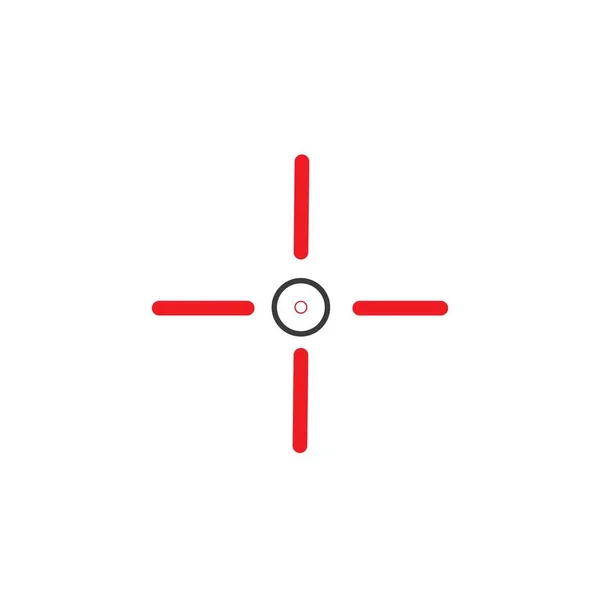 Focus Icon Target Icon Logo Template Vector Icon Illustration Design — 스톡 벡터