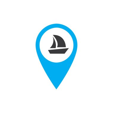 Harita Vektör illüstrasyonu ile aktarma düğmeleri ayarlandı