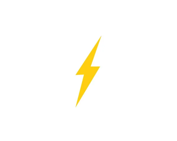 Thunderbolt Logo Wektor Ilustracja Wzór Projektu — Wektor stockowy