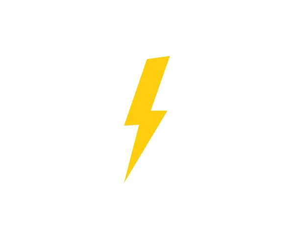 Thunderbolt Logo Wektor Ilustracja Wzór Projektu — Wektor stockowy