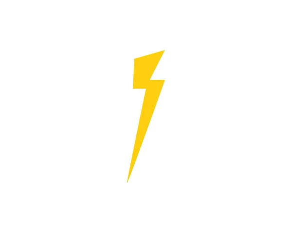 Thunderbolt Logo Wektor Ilustracja Wzór Projektu — Wektor stockowy