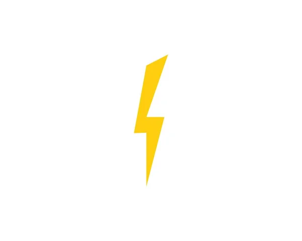 Thunderbolt Logo Wektor Ilustracja Wzór Projektu — Wektor stockowy