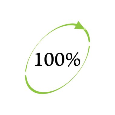 % 100 simge vektör çizim şablonu