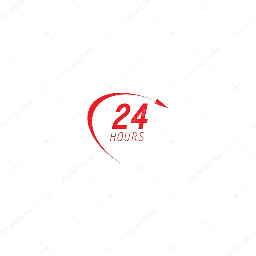 Twenty four hours icon