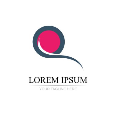 Harf Q Business soyut birlik vektör logosu tasarım şablonu