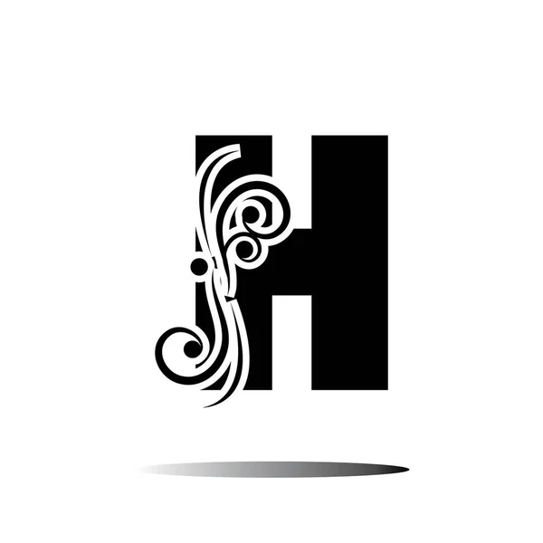 Buchstabe Logo Illustration Design Vorlage — Stockvektor