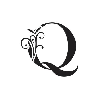 Harf Q Business soyut birlik vektör logosu tasarım şablonu