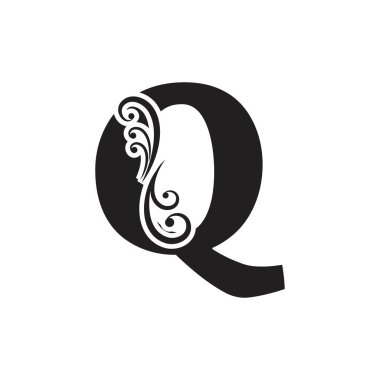 Harf Q Business soyut birlik vektör logosu tasarım şablonu