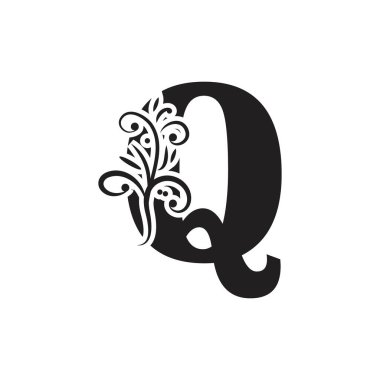 Harf Q Business soyut birlik vektör logosu tasarım şablonu