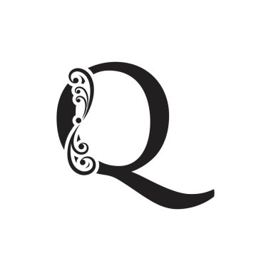 Harf Q Business soyut birlik vektör logosu tasarım şablonu