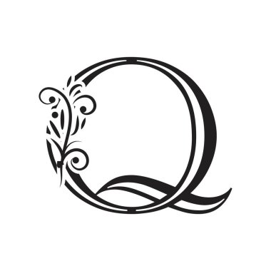 Harf Q Business soyut birlik vektör logosu tasarım şablonu