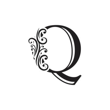 Harf Q Business soyut birlik vektör logosu tasarım şablonu