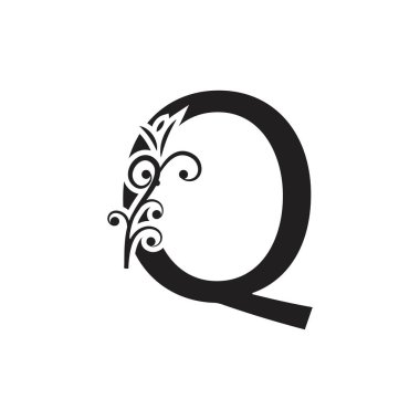 Harf Q Business soyut birlik vektör logosu tasarım şablonu