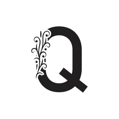 Harf Q Business soyut birlik vektör logosu tasarım şablonu