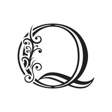 Harf Q Business soyut birlik vektör logosu tasarım şablonu