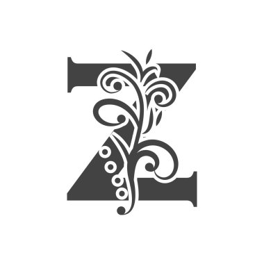 Z Harfi İş Kurumsal Birlik Vektörü logosu tasarım şablonu