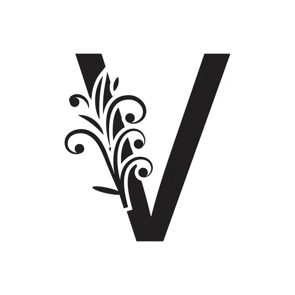 手紙Vビジネス企業の抽象的な団結ベクトルロゴデザインテンプレート — ストックベクタ