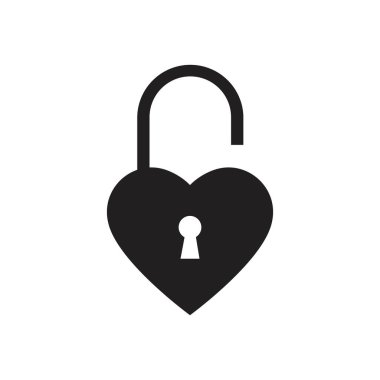 ikon vektör çizim şablonunu kilitle