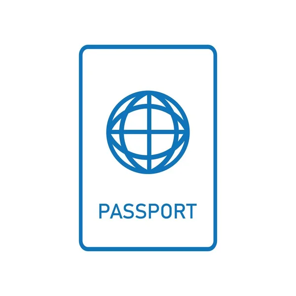 Логотип Вектора Паспорта — стоковый вектор