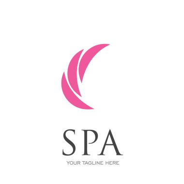 spa logo vektör çizim şablonu