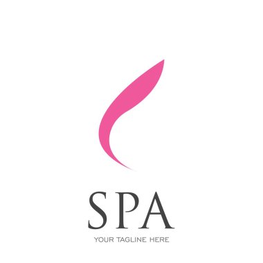 spa logo vektör çizim şablonu