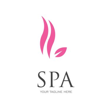 spa logo vektör çizim şablonu